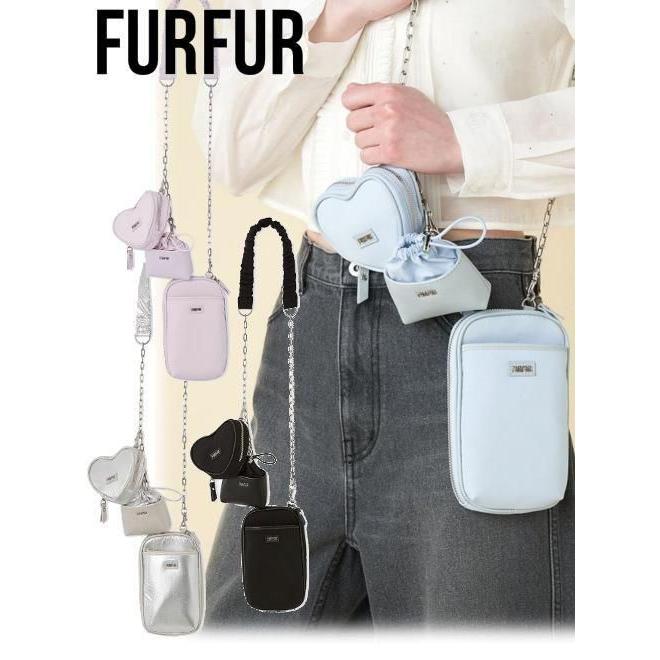 FURFUR（ファーファー） マテリアルコンビ3setショルダーバッグ 25春夏