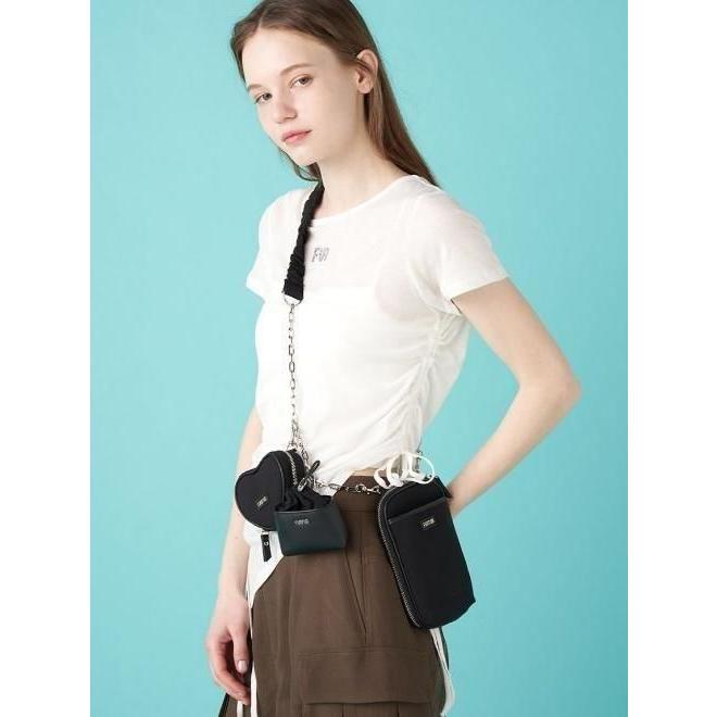 FURFUR（ファーファー） マテリアルコンビ3setショルダーバッグ 25春夏