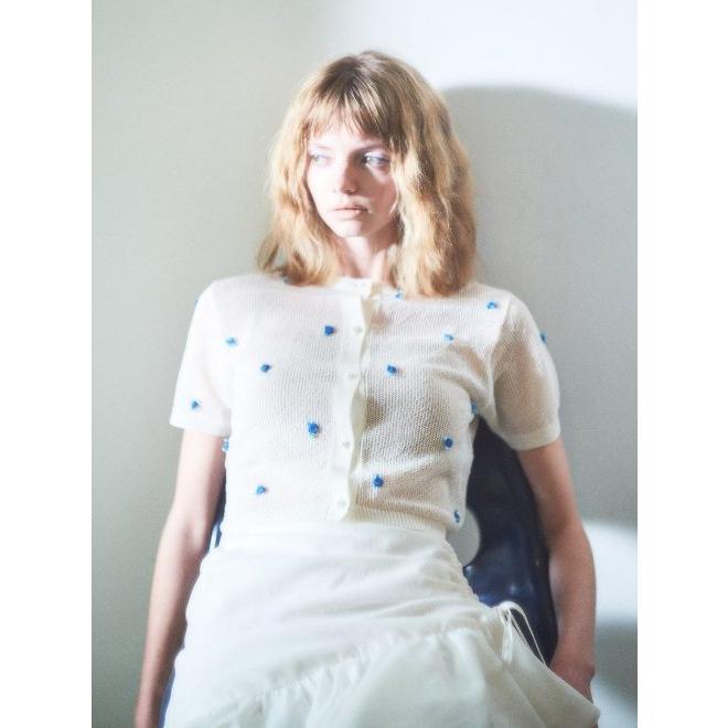 さ*様 TODAYFUL 新品未使用　ファーカーディガン FURFUR / ファーファープティフラワーカーディガン 24春夏