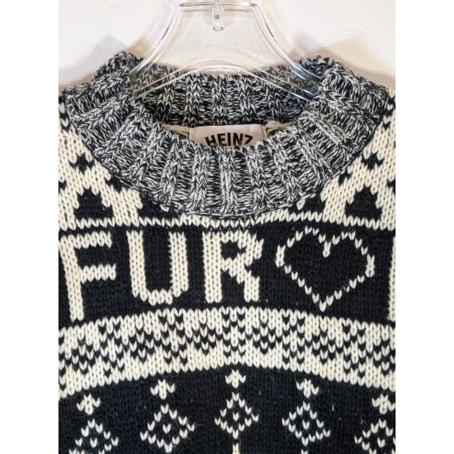 FURFUR（ファーファー） (セール30%OFF) HEINZジャガードニットプル