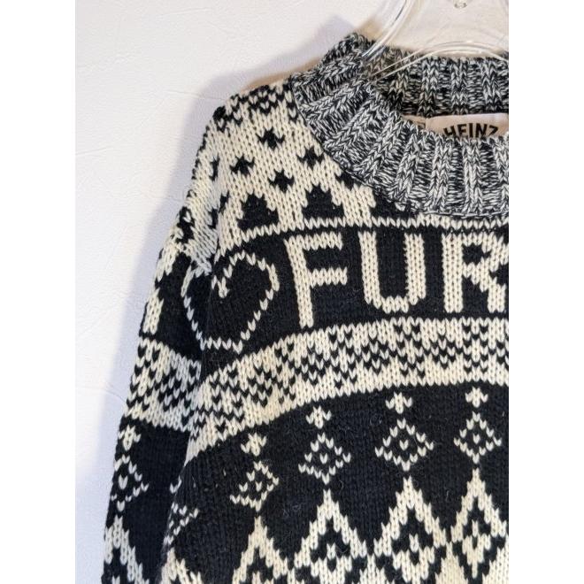 FURFUR（ファーファー） (セール30%OFF) HEINZジャガードニットプル