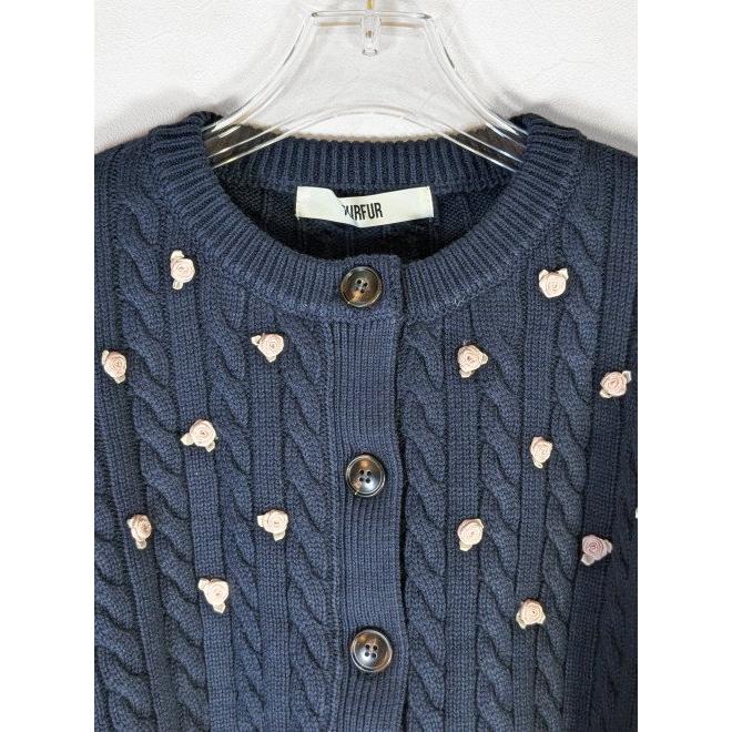 ★furfur★  ファーファー　カーディガン FURFUR（ファーファー） ニットカーディガン F ピンク レディース