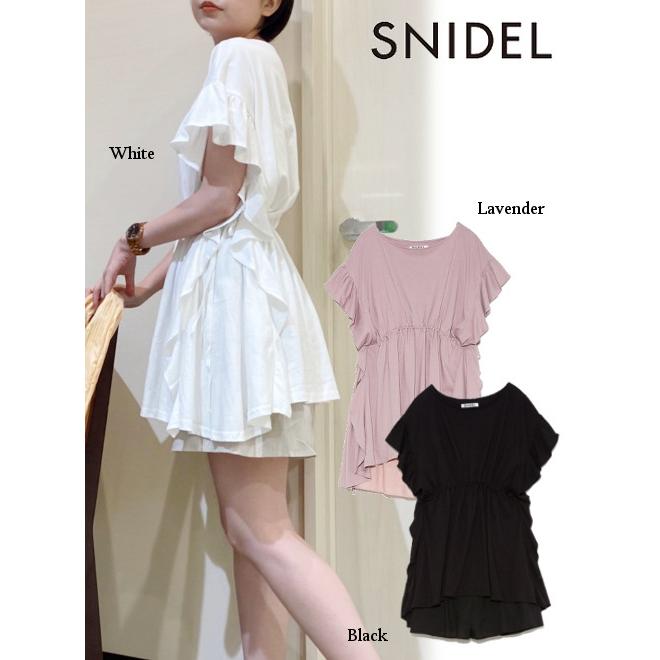 50%OFF snidel スナイデル フリルセットアップ 20秋冬 SWCO204168 オールインワン・コンビネゾン ONE MILE DRESS  Capsule Collection :swco204168:Hearty Select Yahoo店 - 通販 - Yahoo!ショッピング