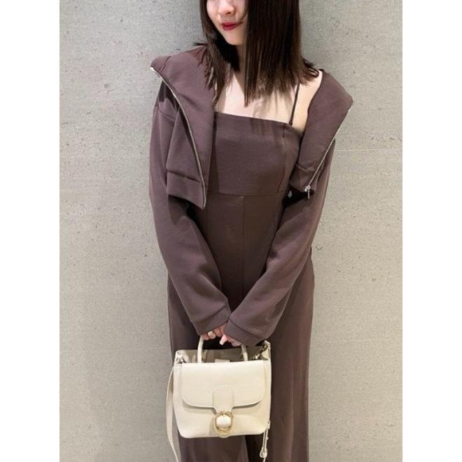 SNIDEL（スナイデル） (12%OFF) パーカー×カットオールインワンset 24