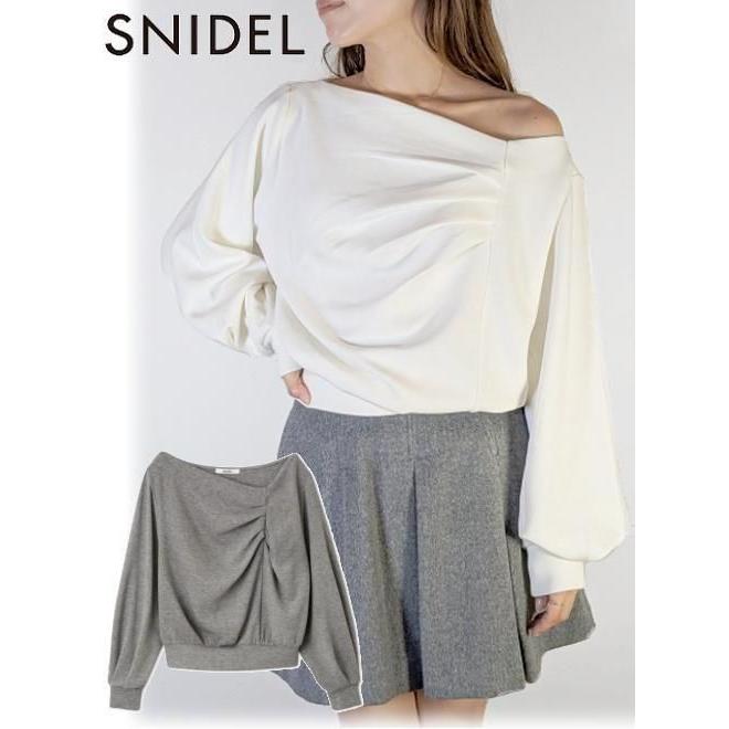 SNIDEL（スナイデル） (最終セール50%OFF&300円OFF) タックディテール