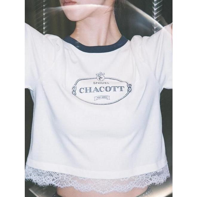 snidel Chacott トップス SNIDEL（スナイデル） Chacott コラボニットカーディガン swnt261114