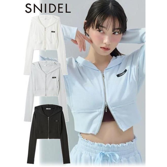 SNIDEL SOLAMENT UVカットパーカー (SWCT261218) SNIDEL（スナイデル） (期間限定10%OFF&300円OFF) SOLAMENT UVカット