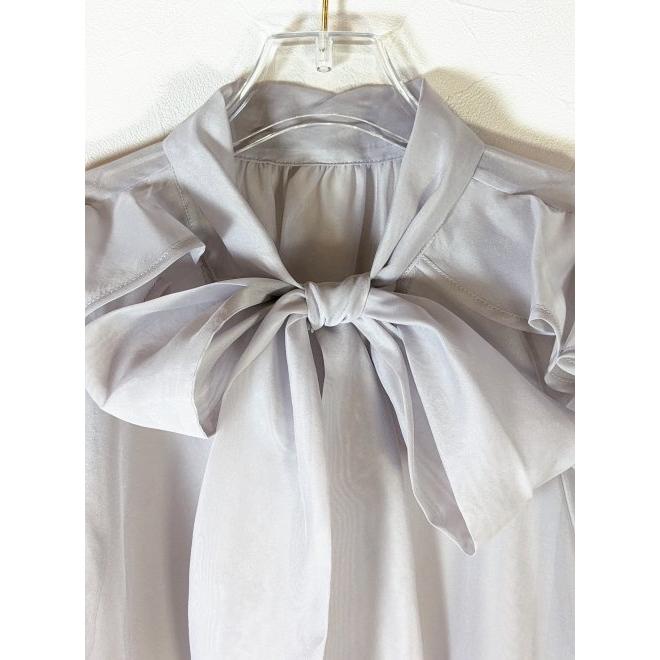 SNIDEL snidel / スナイデル リボンカフスフリルブラウス 24春夏