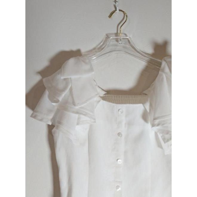 SNIDEL（スナイデル） (セール50%OFF&PT5) スクエアスリーブブラウス