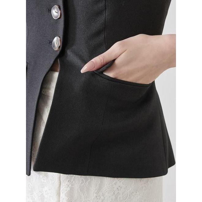 タグ付き snidel ジレトップス SNIDEL (セール50％OFF&PT5) snidel / スナイデル ジレトップス