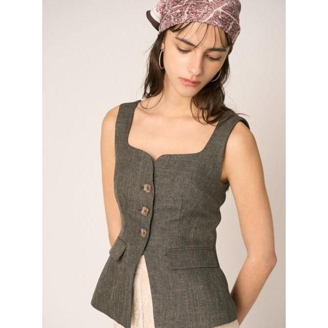 SNIDEL (セール50％OFF&PT5) snidel / スナイデル ジレトップス