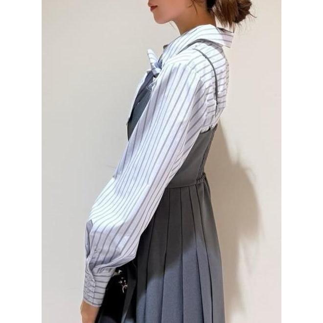 SNIDEL（スナイデル） (10%OFF&300円OFF) ボウタイシャツ 25秋冬
