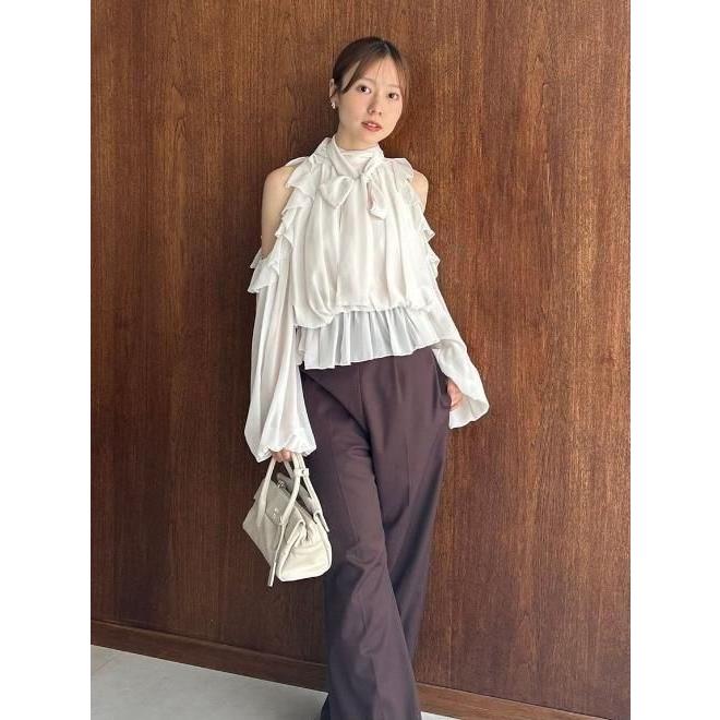 SNIDEL 新品 シフォンボリュームブラウス SNIDEL｜シフォンボリュームブラウス | Rakuten Fashion(楽天