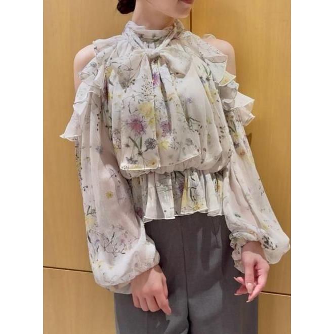 SNIDEL（スナイデル） (冬セール30%OFF&300円OFF) シフォンボリューム