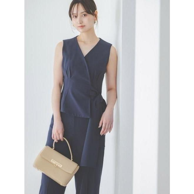 モス　SNIDEL スナイデル Sustaina ダウンベスト SNIDEL（スナイデル） (期間限定10%OFF&300円OFF) Sustainaペプラム