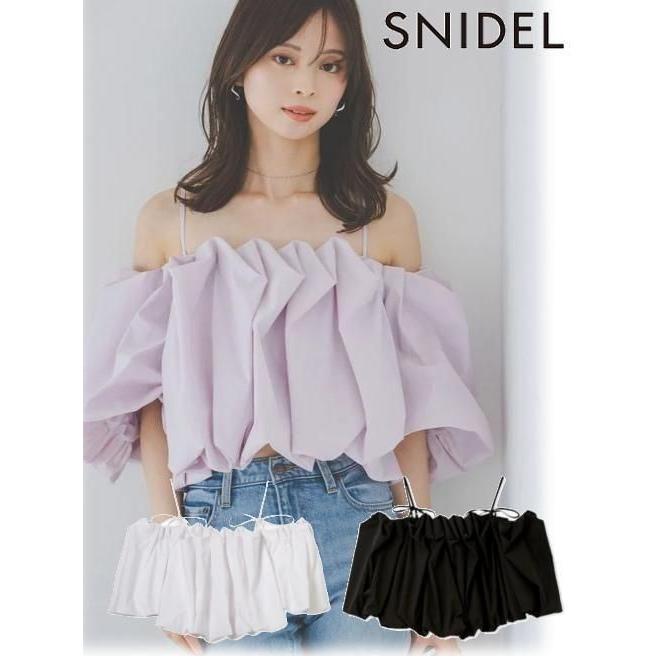 SNIDEL（スナイデル） (期間限定10%OFF&300円OFF) オフショルタック
