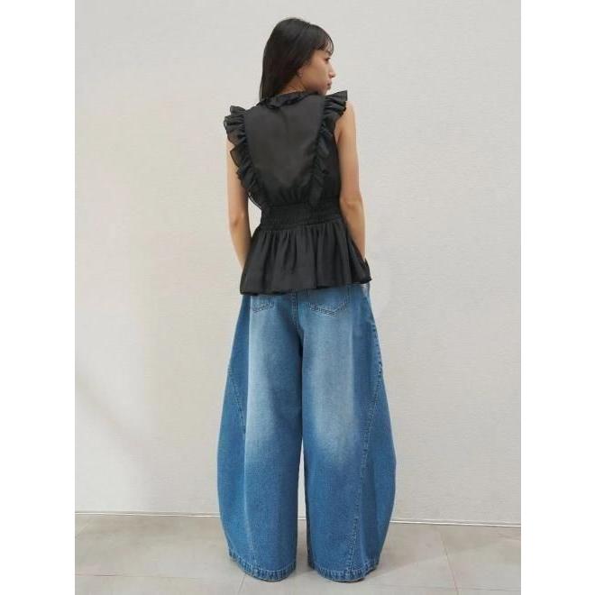 SNIDEL（スナイデル） (期間限定10%OFF&300円OFF) シアーペプラム