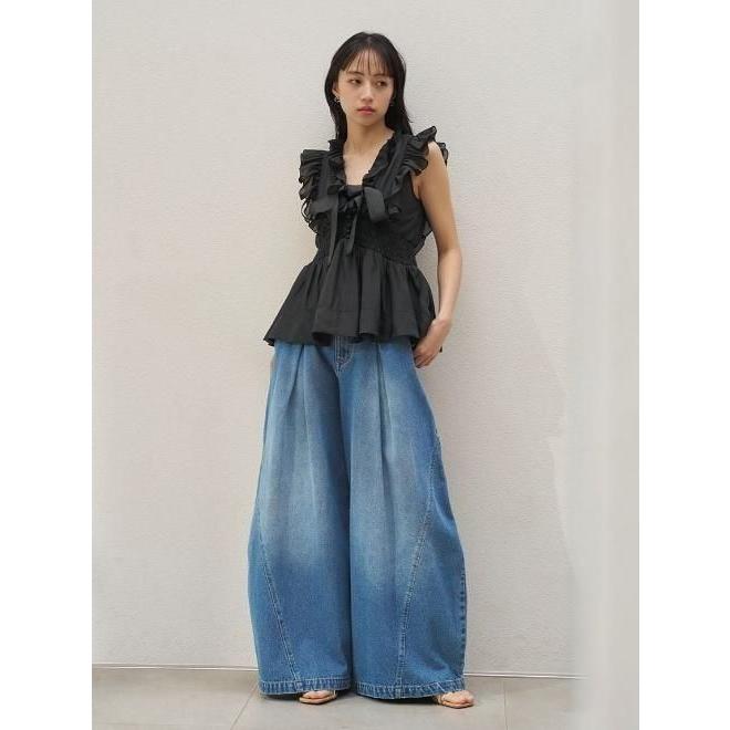 SNIDEL（スナイデル） (期間限定10%OFF&300円OFF) シアーペプラム