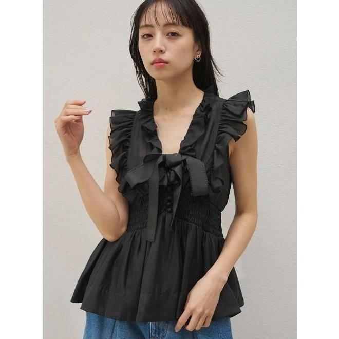 SNIDEL（スナイデル） (期間限定10%OFF&300円OFF) シアーペプラム