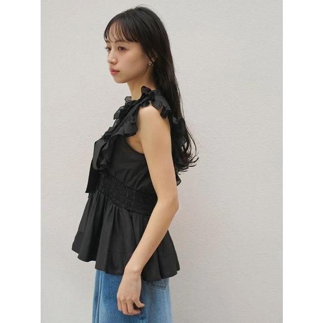 SNIDEL（スナイデル） (期間限定10%OFF&300円OFF) シアーペプラム