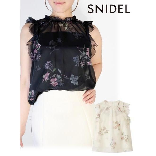 SNIDEL（スナイデル） (セール30%OFF&300円OFF) フラワープリント