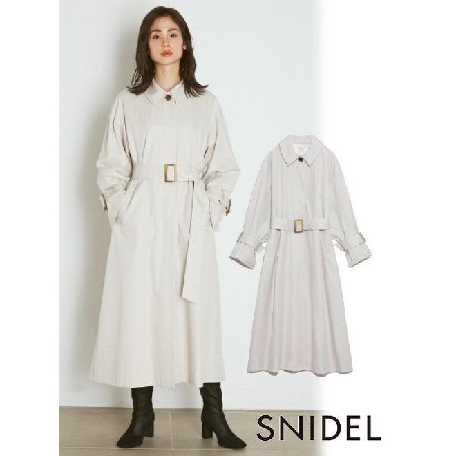 Snidel スナイデル Organicsステンカラーコート 21春夏 Swfc トレンチコート 春アウター Swfc Hearty Select Yahoo店 通販 Yahoo ショッピング