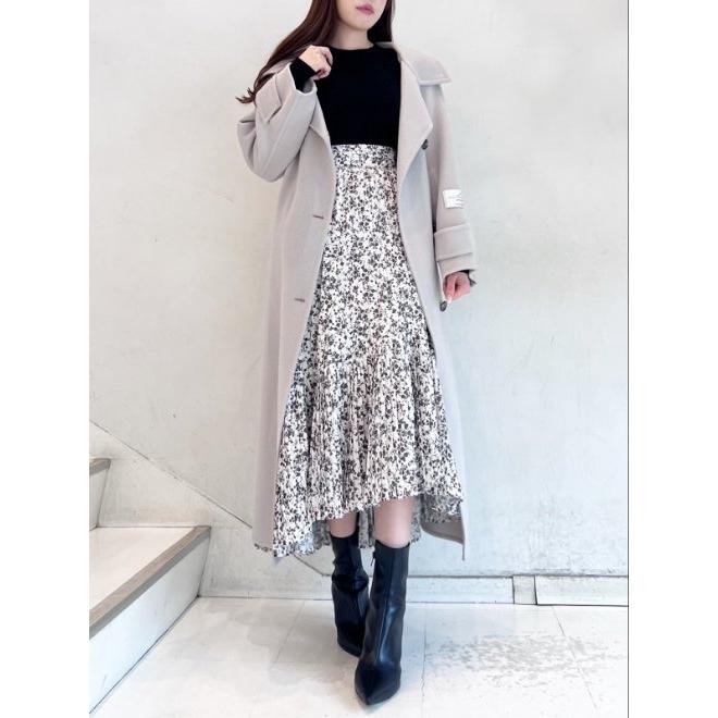 SNIDEL snidel / スナイデル ウロコカシミヤロングコート 23秋冬 SNIDEL snidel / スナイデル ウロコカシミヤロングコート 23秋冬