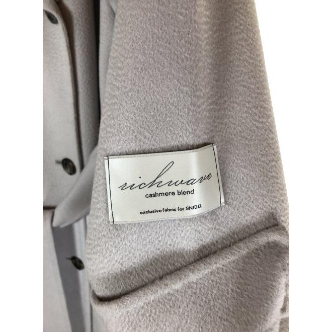 SNIDEL snidel / スナイデル ウロコカシミヤロングコート 23秋冬 SNIDEL snidel / スナイデル ウロコカシミヤロングコート 23秋冬