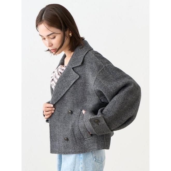 SNIDEL snidel / スナイデル ウールリバーPコート 23秋冬 SNIDEL snidel / スナイデル ウールリバーPコート 23秋冬