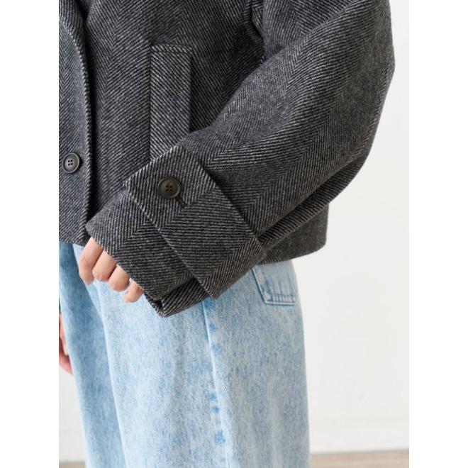 SNIDEL snidel / スナイデル ウールリバーPコート 23秋冬 SNIDEL snidel / スナイデル ウールリバーPコート 23秋冬