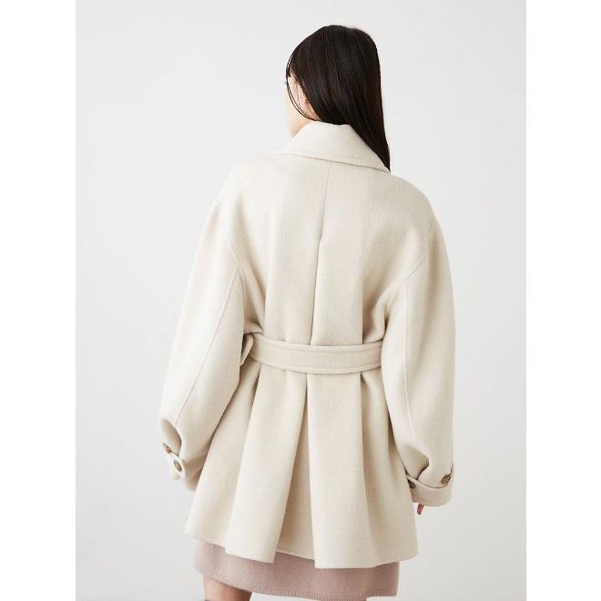 SNIDEL snidel / スナイデル ベルト付きミドル丈コート 23秋冬 SNIDEL snidel / スナイデル ベルト付きミドル丈コート 23秋冬