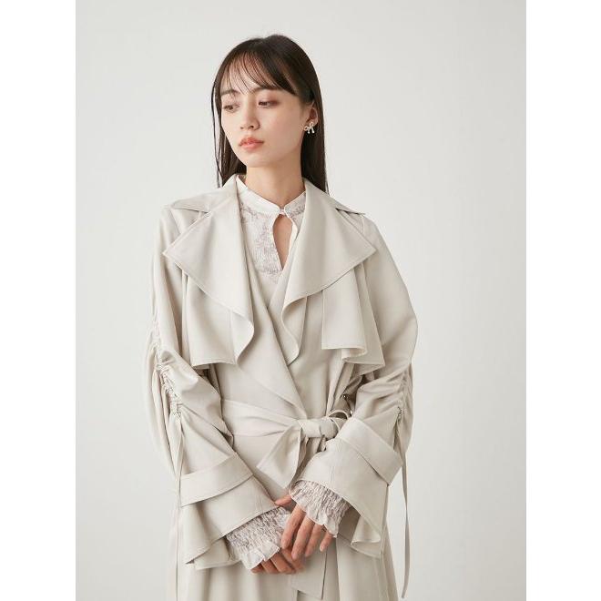 SNIDEL snidel / スナイデル Sustainaグロストレンチコート 24春 SNIDEL snidel / スナイデル Sustainaグロストレンチコート 24春