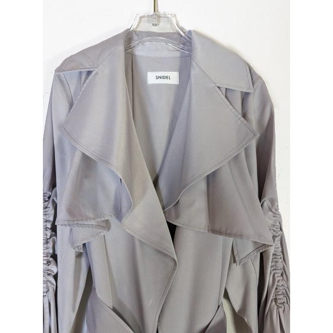 SNIDEL snidel / スナイデル Sustainaグロストレンチコート 24春夏