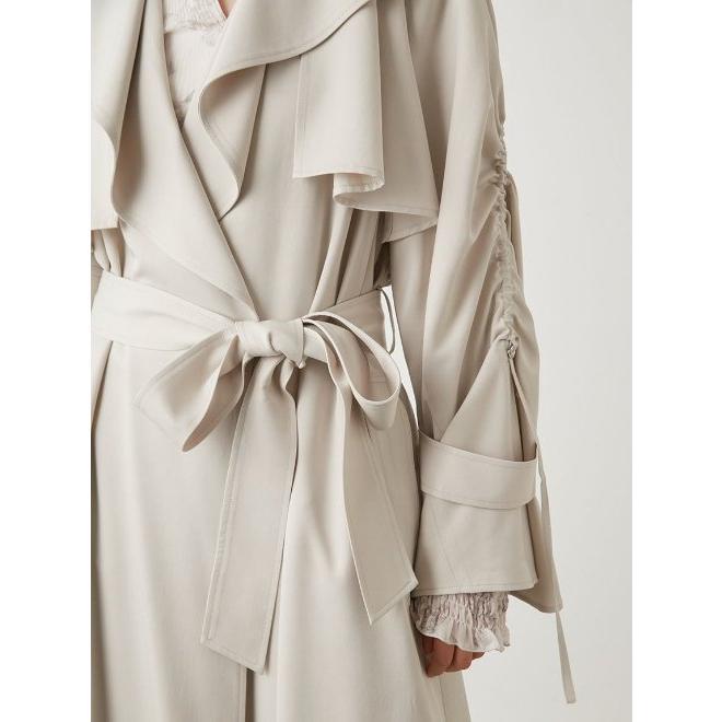 SNIDEL snidel / スナイデル Sustainaグロストレンチコート 24春 SNIDEL snidel / スナイデル Sustainaグロストレンチコート 24春