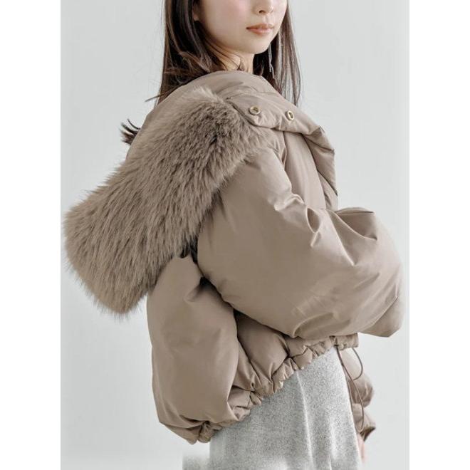 SNIDEL (12%OFF) snidel / スナイデル フードファーショート