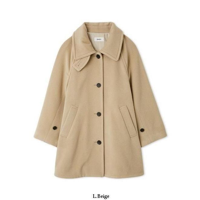 SNIDEL（スナイデル） (10%OFF&300円OFF) ステンカラーミドルコート 25