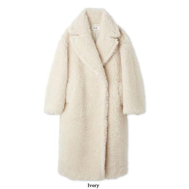 SNIDEL（スナイデル） (10%OFF&300円OFF) ボアロングコート 25秋冬