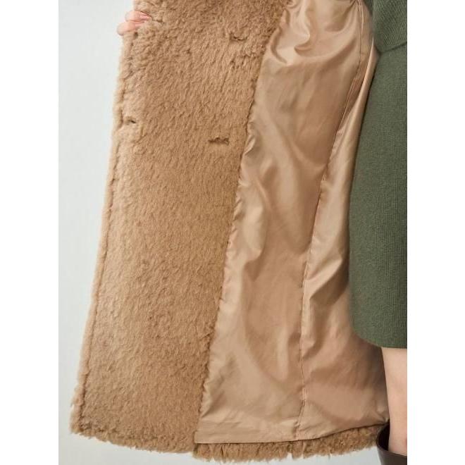 美品　SNIDEL リバーシブルボアロングコート スナイデル SNIDEL（スナイデル） (10%OFF&300円OFF) ボアロングコート 25秋冬