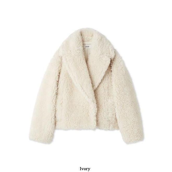 SNIDEL スナイデル ボアショートコート SNIDEL（スナイデル） (10%OFF&300円OFF) ボアショートコート 25秋冬