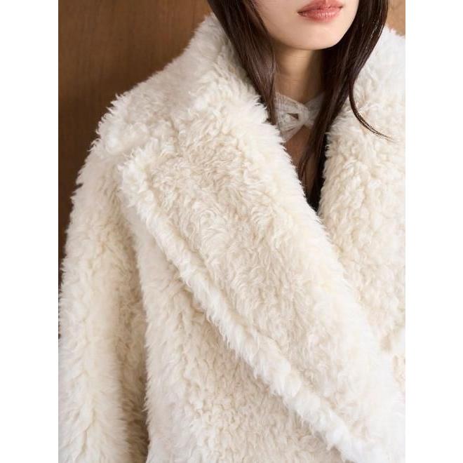 SNIDEL ホワイトボア ロングコート SNIDEL（スナイデル） (10%OFF&300