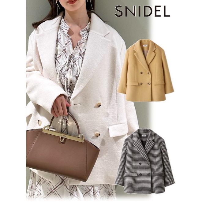 snidel ウールオーバージャケット SNIDEL（スナイデル）の「ウールオーバージャケット（テーラード