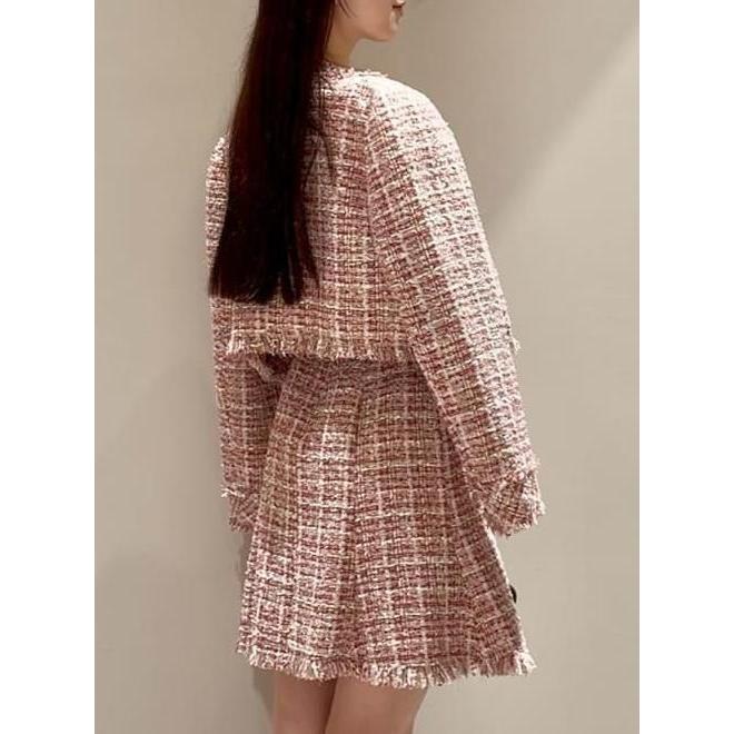 SNIDEL（スナイデル） (10%OFF&300円OFF) ツイードジャケット 25秋冬