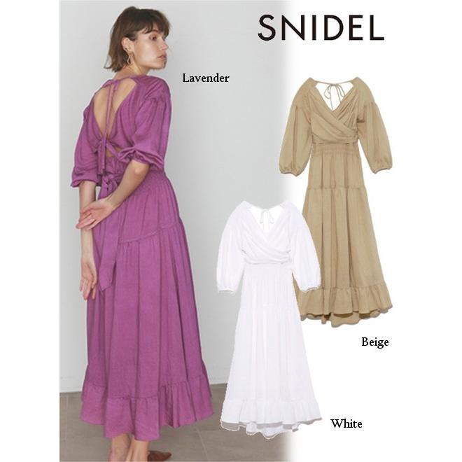 40 Off Snidel スナイデル カシュクールロングワンピース 春夏 Swfo1032 マキシワンピース 追加 Swfo1032 Hearty Select Yahoo店 通販 Yahoo ショッピング