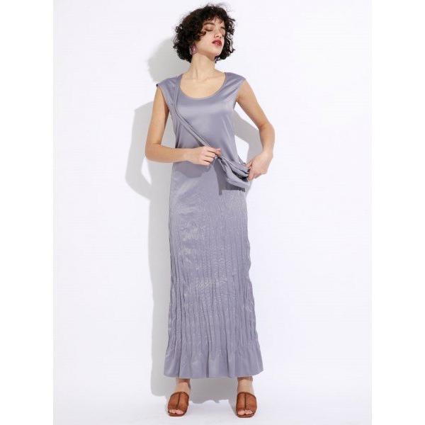 30 Off Snidel スナイデル ポシェット付きサテンワンピース 春夏 Swfo3136 マキシワンピース Swfo3136 Hearty Select Yahoo店 通販 Yahoo ショッピング