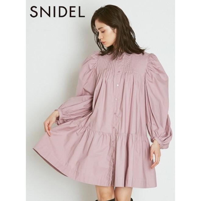 夏セール50 Off Snidel スナイデル Organicsボリュームミニワンピース 21春夏 Swfo フレアワンピース プレセール Swfo Hearty Select Yahoo店 通販 Yahoo ショッピング