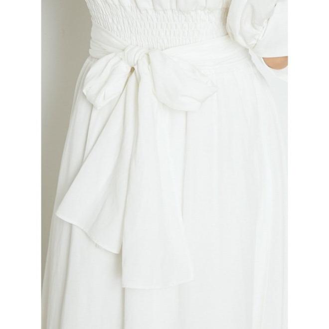 Snidel スナイデル Sustainaウエストマークワンピース 21春夏 Swfo マキシワンピース Swfo Hearty Select Yahoo店 通販 Yahoo ショッピング