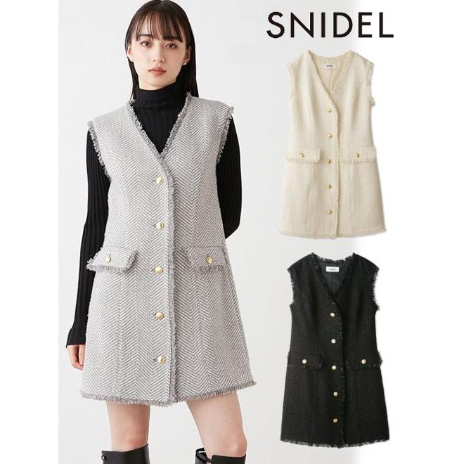 snidel / スナイデル ツイードジレミニワンピース 23秋冬. SWFO235072 (15%OFF&PT5倍) : swfo235072 :  Hearty Select Yahoo店 - 通販 - Yahoo!ショッピング