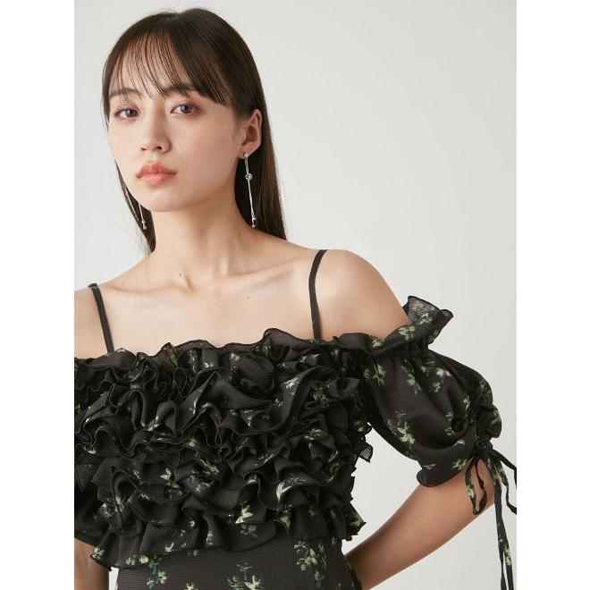 SNIDEL (セール20%OFF) snidel スナイデル ボリュームラッフル SNIDEL (セール20%OFF) snidel スナイデル ボリュームラッフル
