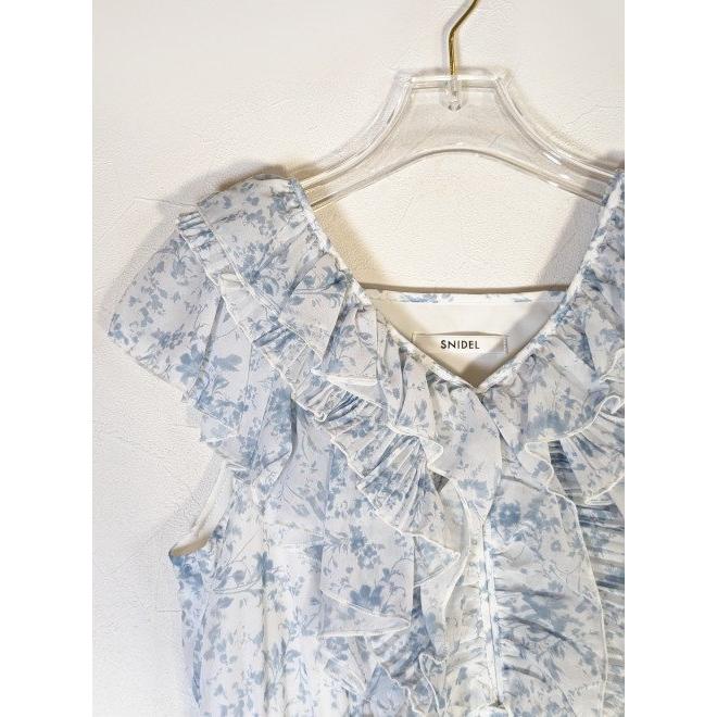 SNIDEL（スナイデル） Sustainaプリーツフリルワンピース 24春夏