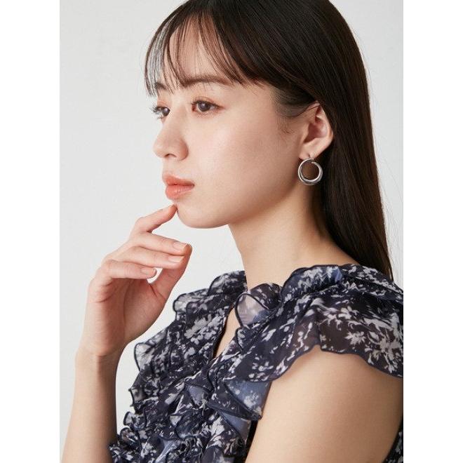 【最安値お値下げ中】snidel花柄サステナブルプリーツフリルワンピース SNIDEL snidel /スナイデル Sustainaプリーツフリルワンピース